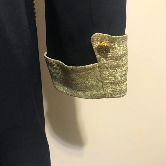 Holly’s Women’s Black Blazer With Rhinestones - Picture 10 of 16